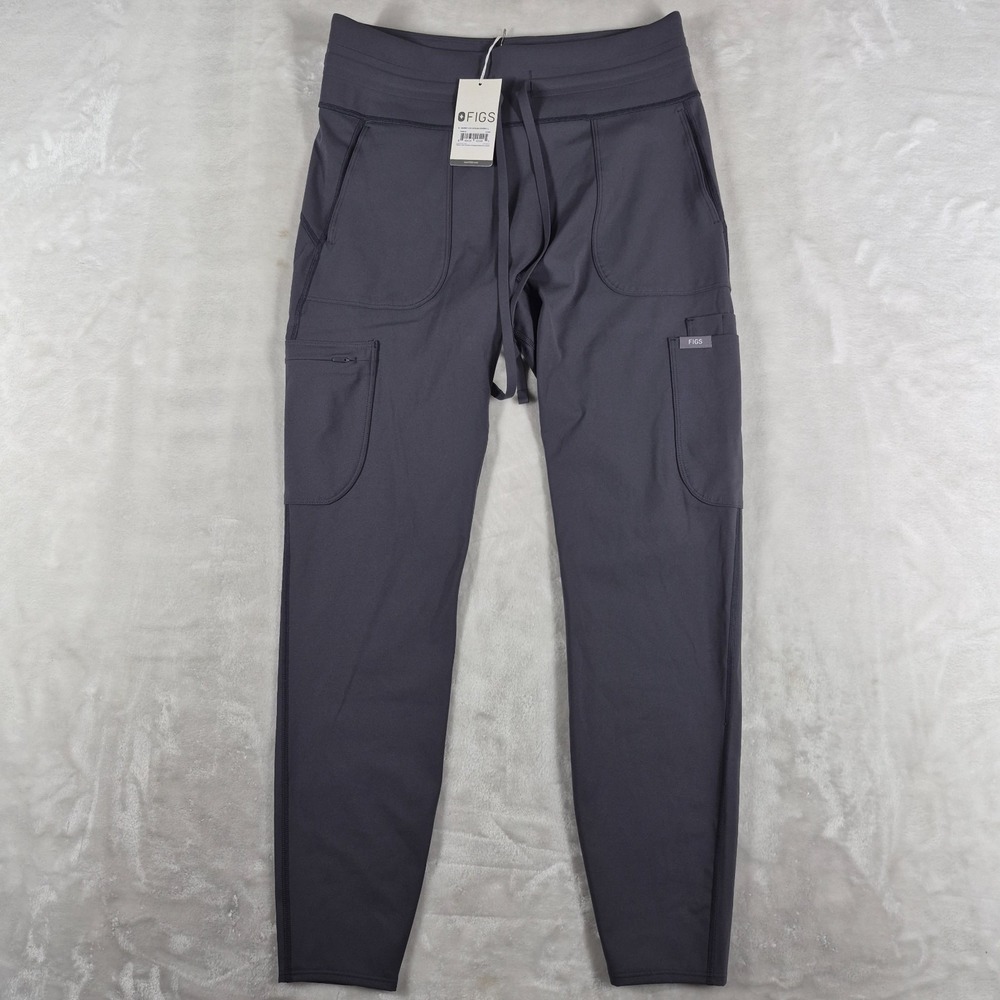 FIGS Skinny Leg Scrublegging Women's Large Gray Medical Utility Nurse Doctor NWT